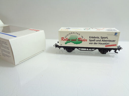 Märklin H0 SoMo Güterwagen Regionaltag '96 Rollen und Räder in OVP AR4967