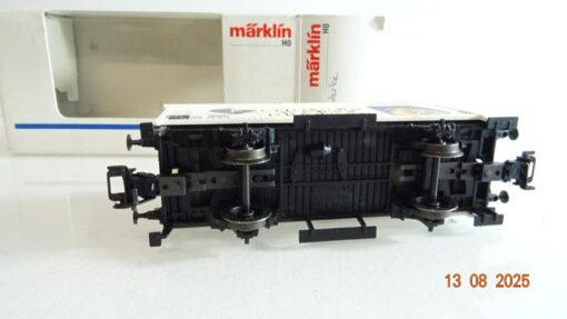 Märklin H0 SoMo gedeckter Güterwagen Linger Werke Dresden der DR in OVP RR2820 – Bild 4