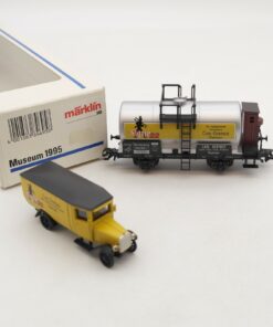 Märklin H0 Sondermodelle Güterwagen Museum 1995 in OVP RI9728