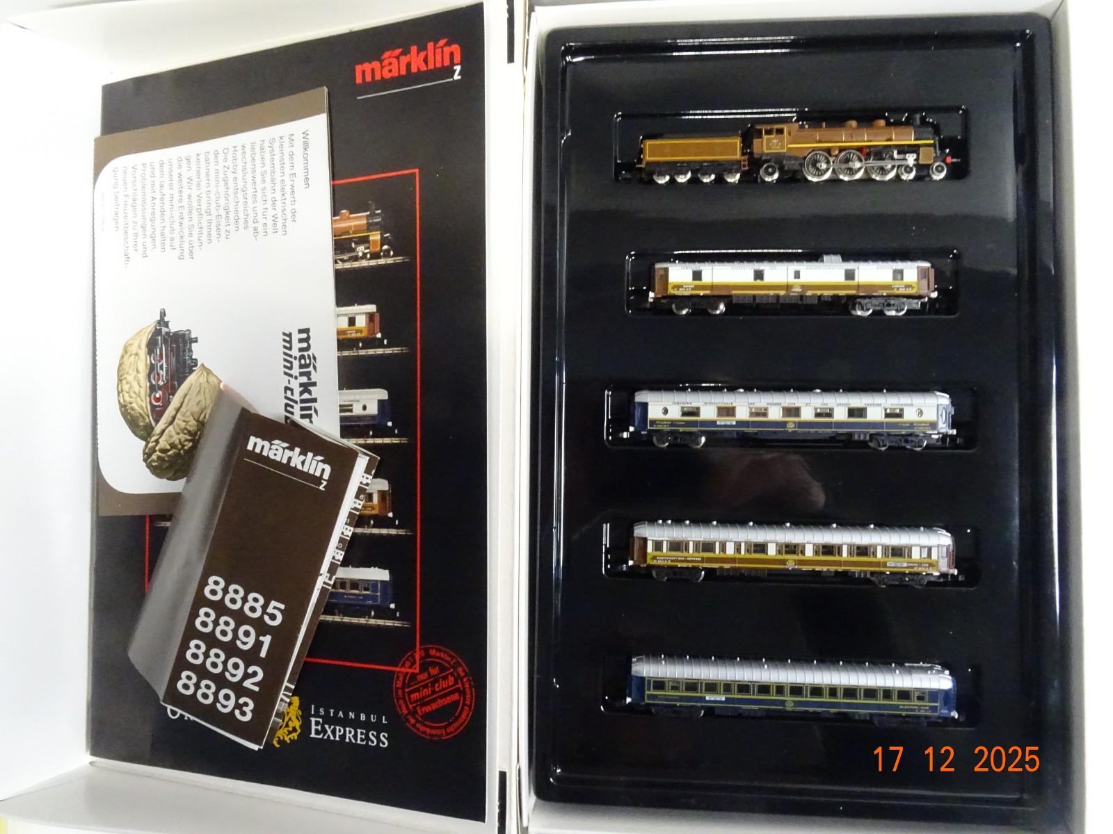 Märklin Mini-Club Z 8108 Zug-Set 5tlg. Orient-Express der CIWL in OVP JL5154