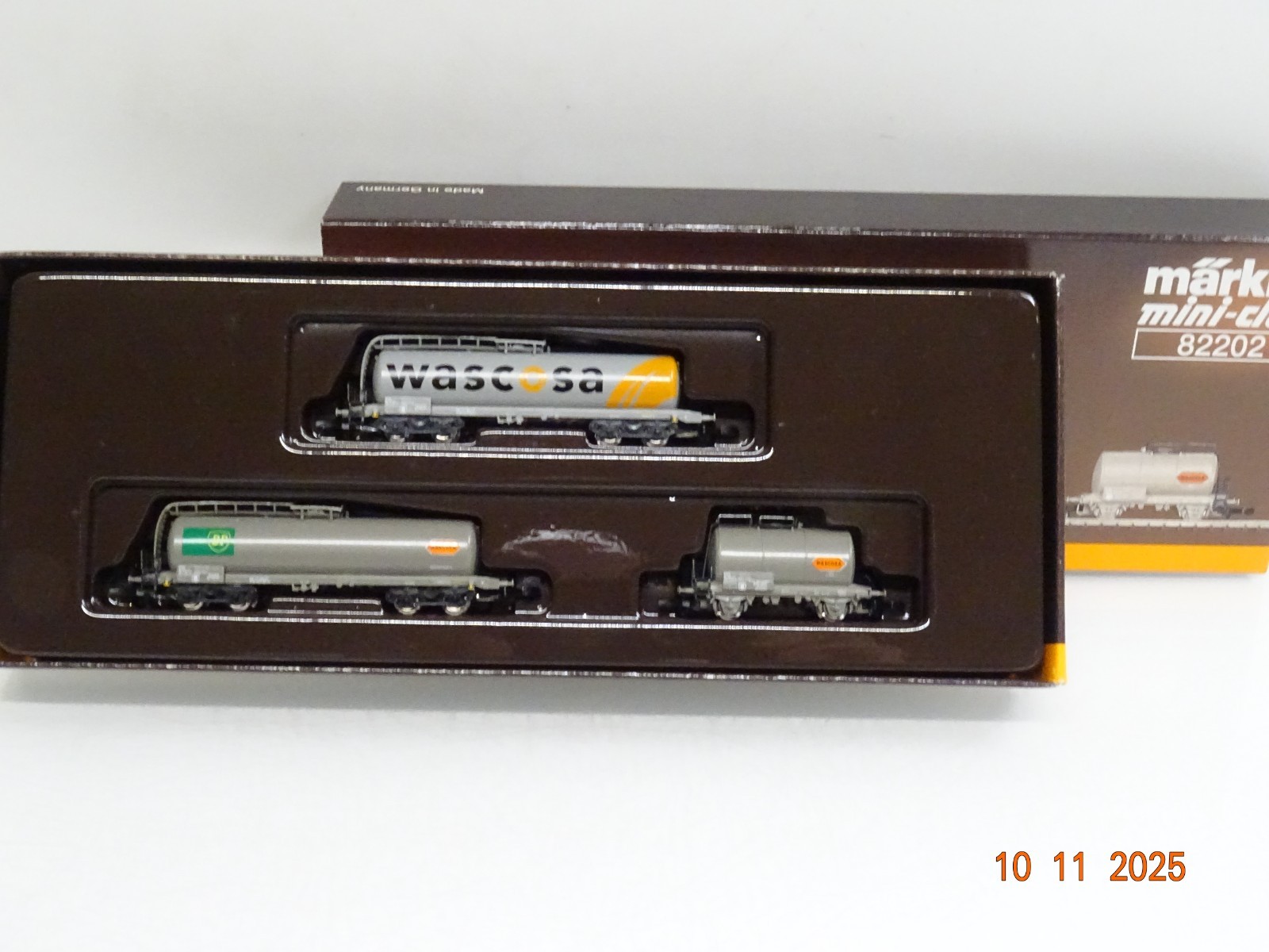 Märklin Mini-Club Z 82202 Kesselwagen-Set 3tlg. der SBB neuwertig in OVP JL4348