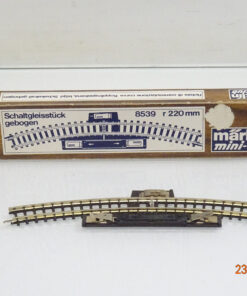 Märklin Mini-Club Z 8539 Schaltgleisstück gebogen 1 Stück in OVP LE6671