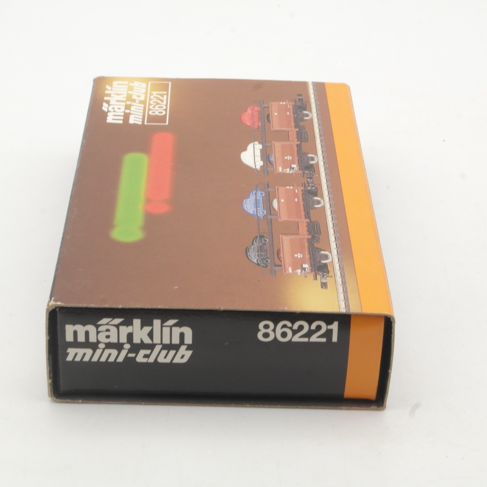 Märklin Mini-Club Z 86221 Set Autotransportwagen mit VW Käfer in OVP RR5230 – Bild 4