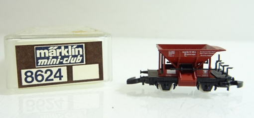 Märklin Mini-Club Z 8624 Schotterwagen der DB in OVP PR592 – Bild 3