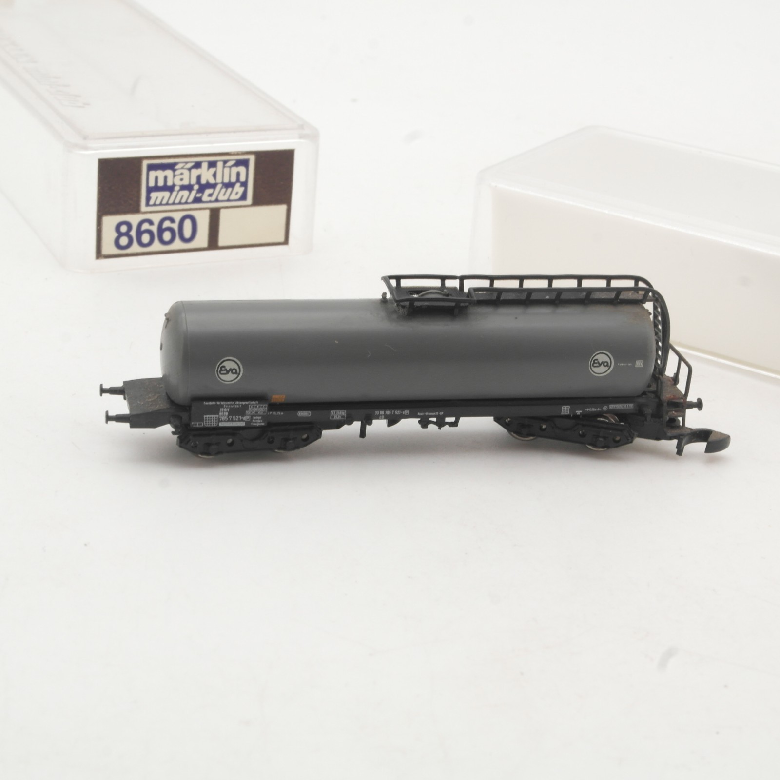 Märklin Mini-Club Z 8660 Kesselwagen Eva der DB in OVP RR5224 – Bild 3
