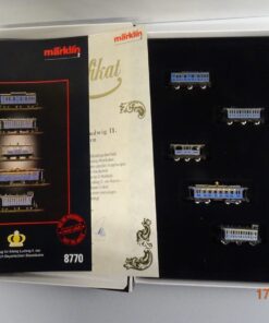 Märklin Mini-Club Z 8770 Hofzug 5tlg. König Ludwig II. K.Bay.Sts.B in OVP JL5152