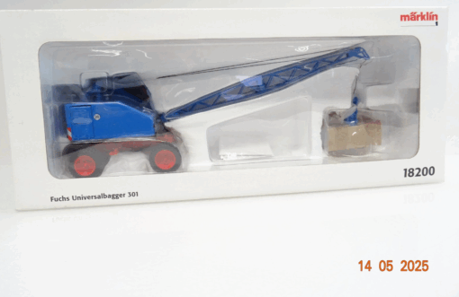 Märklin Spur 1 / 1:32 18200 Universalbagger Fuchs 301  in OVP JL623