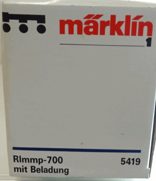 Märklin Spur 1 5419 Schwerlastwagen Rlmmp m. Kirchenglocke s. Foto in OVP PK1236 – Bild 7