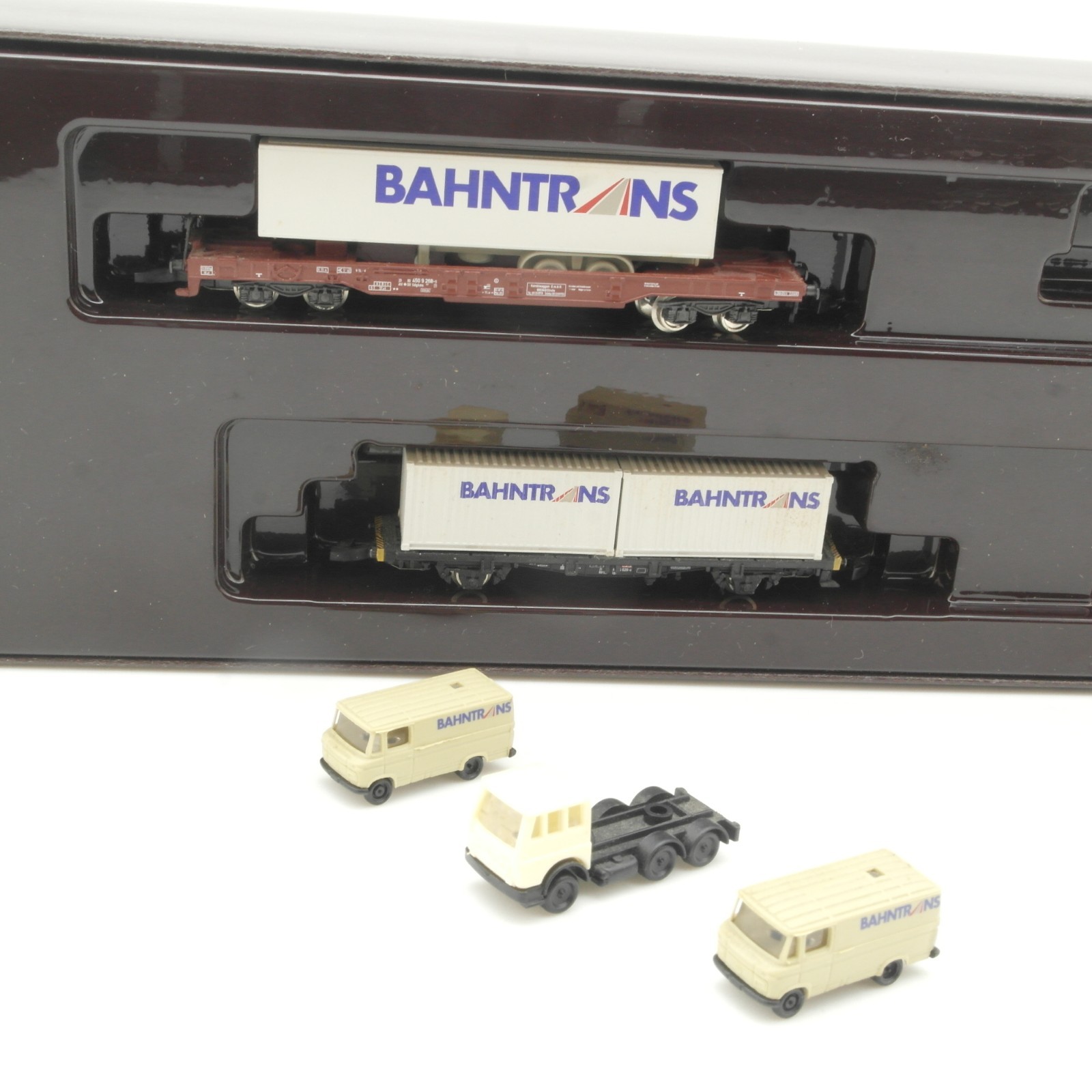 Märklin Z 82503 Set Taschenwagen Bahntrans der DB, siehe Foto in OVP RR5432 – Bild 3