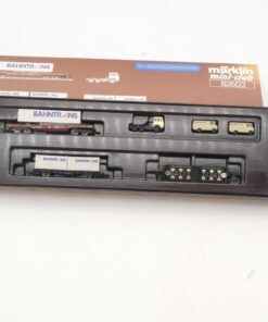 Märklin Z 82503 Set Taschenwagen Bahntrans der DB, siehe Foto in OVP RR5432