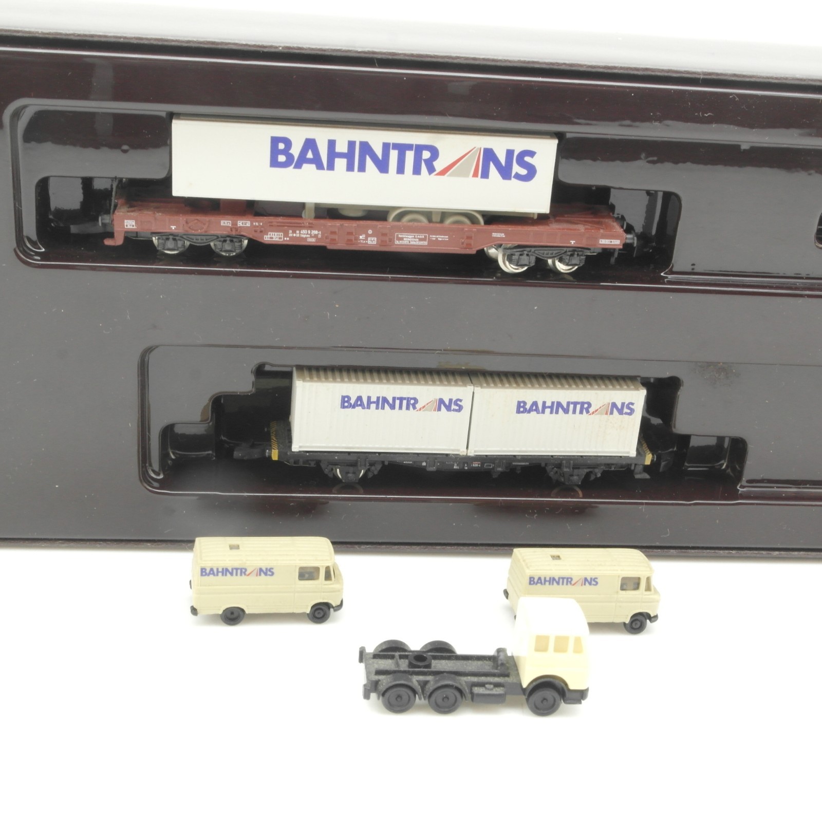 Märklin Z 82503 Set Taschenwagen Bahntrans der DB, siehe Foto in OVP RR5432 – Bild 4