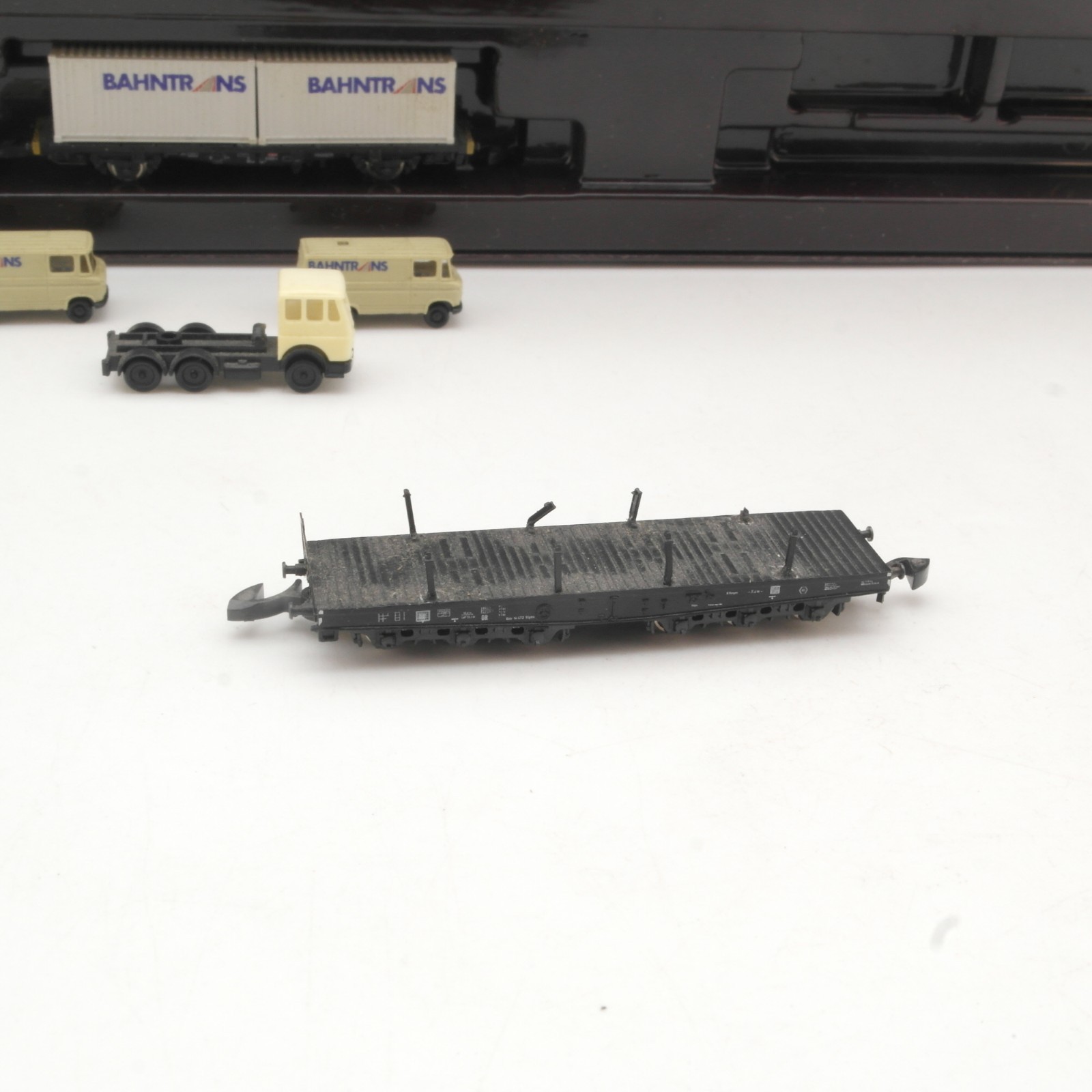 Märklin Z 82503 Set Taschenwagen Bahntrans der DB, siehe Foto in OVP RR5432 – Bild 5