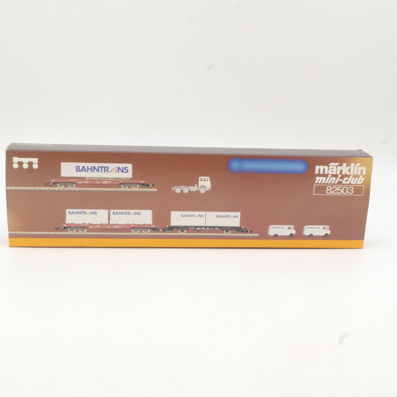 Märklin Z 82503 Set Taschenwagen Bahntrans der DB, siehe Foto in OVP RR5432 – Bild 7