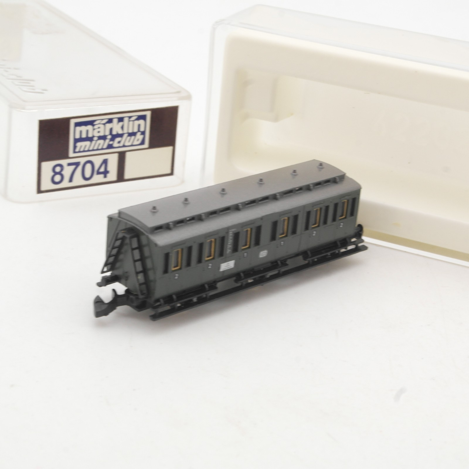 Märklin mini-club Z 8704 Abteilwagen 1./2. Klasse der DB in OVP RR5486 – Bild 3