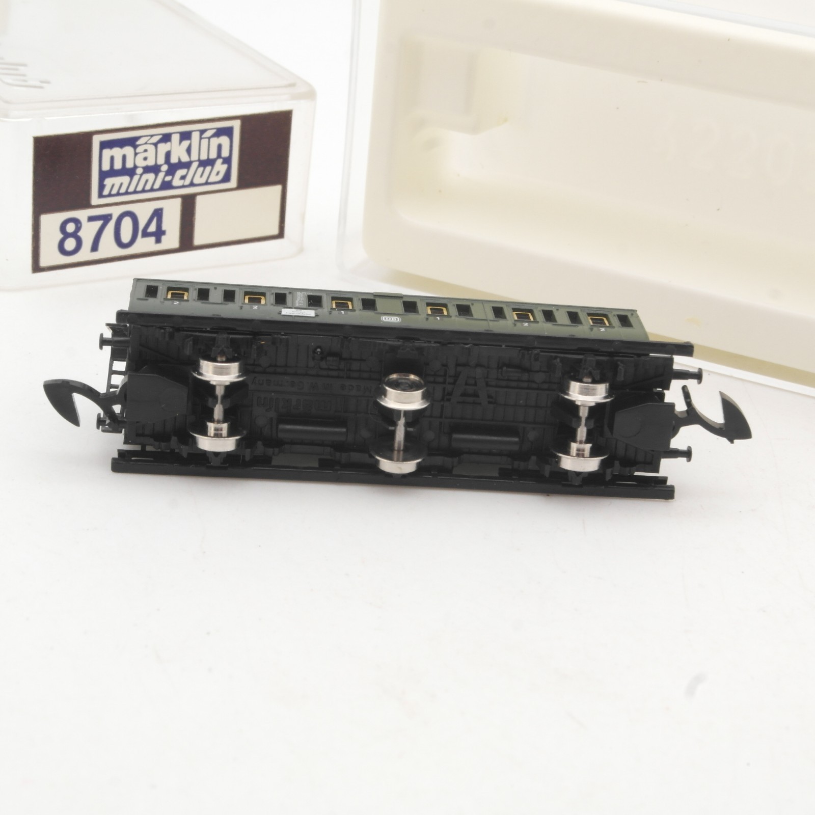 Märklin mini-club Z 8704 Abteilwagen 1./2. Klasse der DB in OVP RR5486 – Bild 4