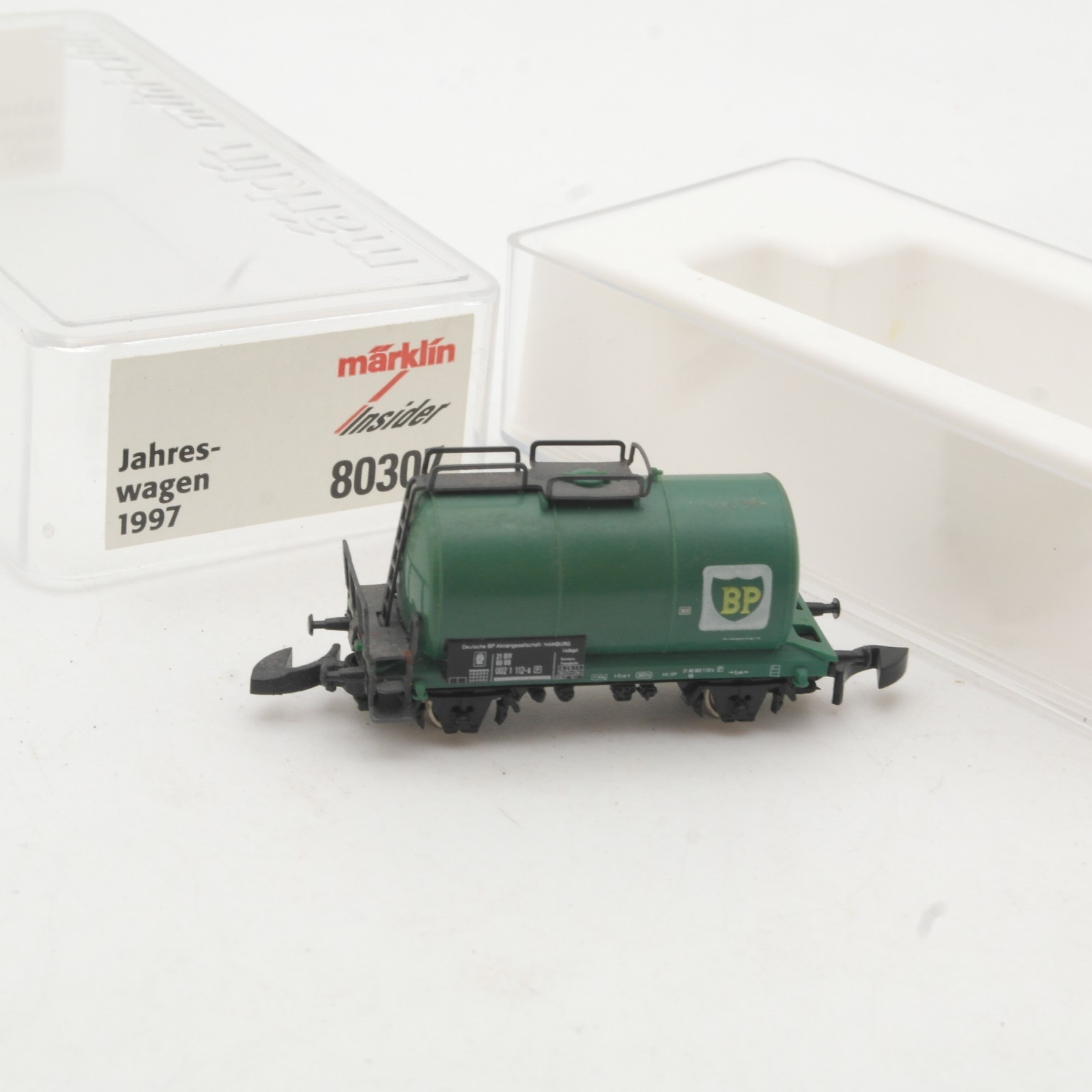 Märklin mini-club Z Kesselwagen BP der DB in EVP RR5484