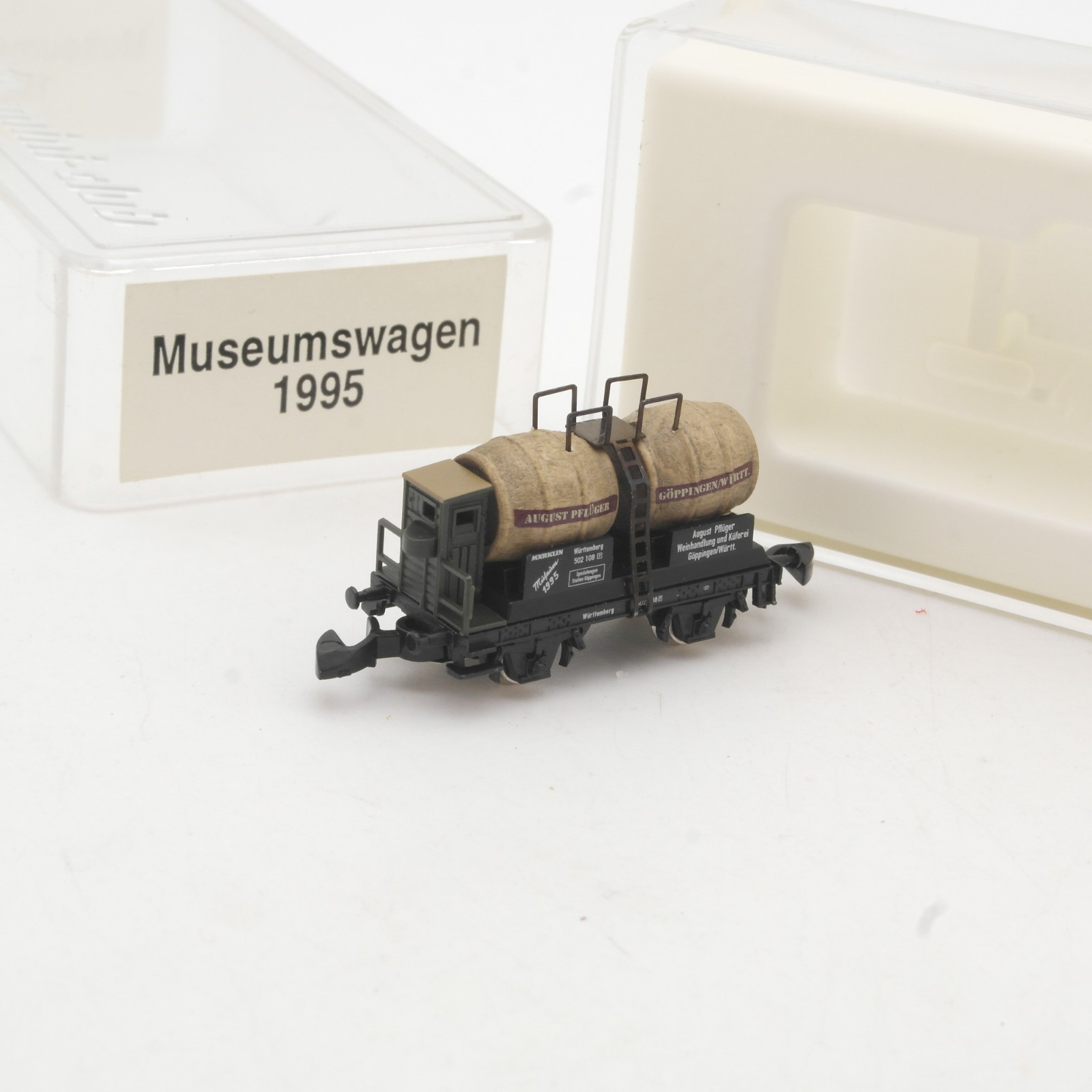 Märklin mini-club Z Museumswagen 1995 Weinfasswagen in OVP RR5461
