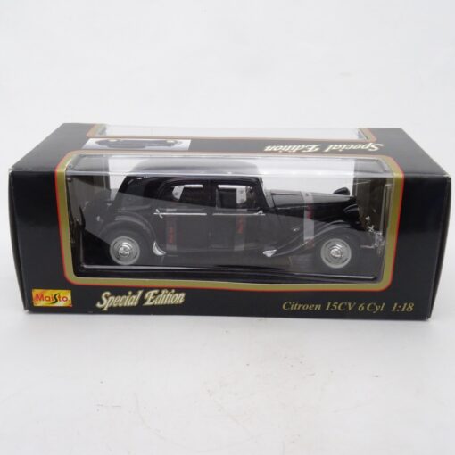 Maisto 1:18 Citroën 15CV 6 Cyl schwarz in OVP EX6527 – Bild 3