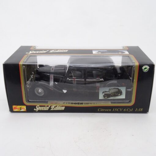 Maisto 1:18 Citroën 15CV 6 Cyl schwarz in OVP EX6527