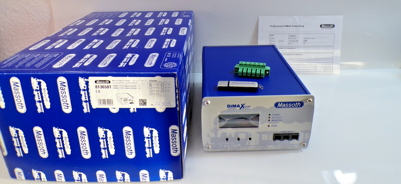 Massoth Spur G 8136501 Digitalzentrale siehe Foto in OVP PK2975