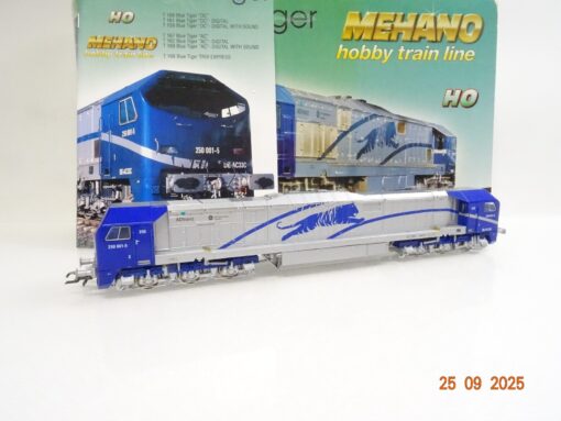 Mehano H0 Diesellok 250 001-5 ADtranz Blue Tiger in OVP JL3168