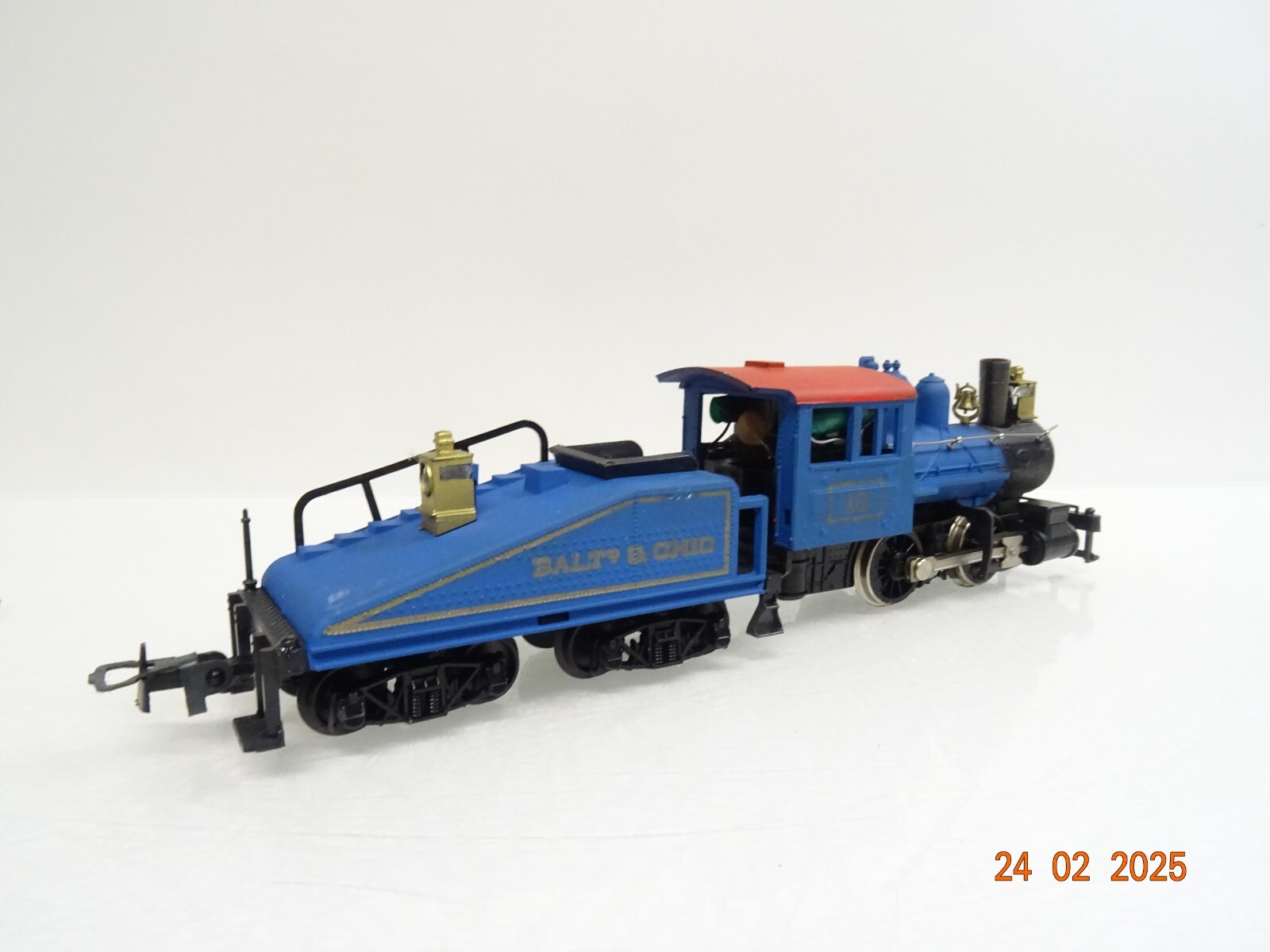 Mehano H0 US Dampflok 0-4-0 Balt & Ohio in OVP LE8893 – Bild 3