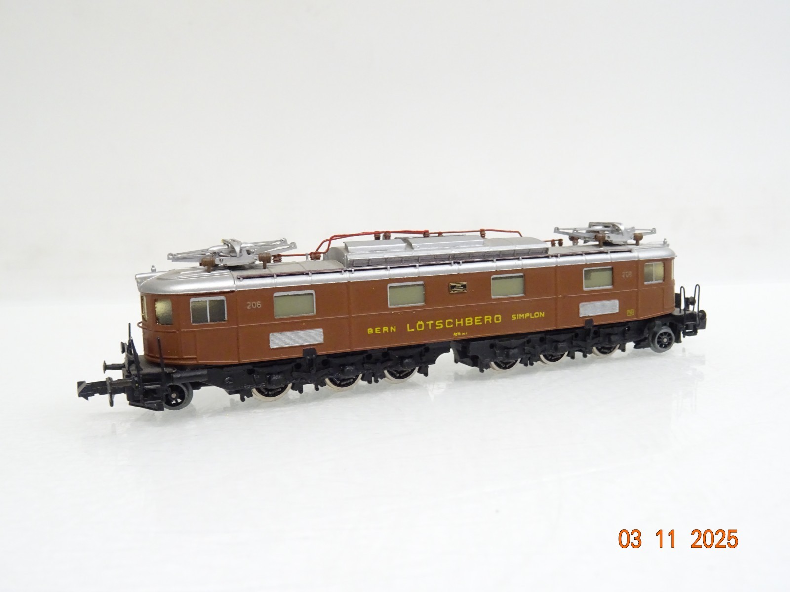 Metropoli N 3000 Schweiz E-Lok Be 6/8 der BLS Top in OVP JL4024 – Bild 4