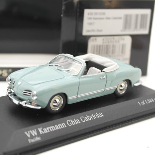 Minichamps 1:43 430 051036 VW Karmann Ghia Cabriolet 1957 in OVP RR1582 – Bild 3