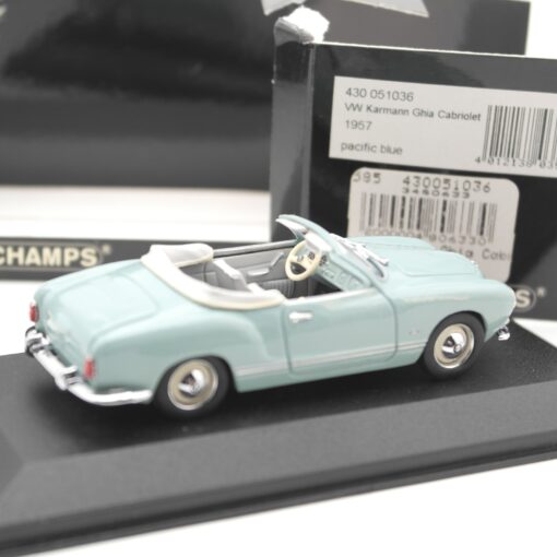 Minichamps 1:43 430 051036 VW Karmann Ghia Cabriolet 1957 in OVP RR1582 – Bild 4