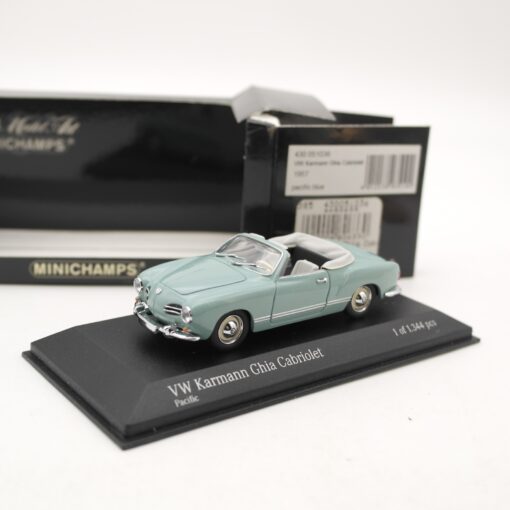 Minichamps 1:43 430 051036 VW Karmann Ghia Cabriolet 1957 in OVP RR1582