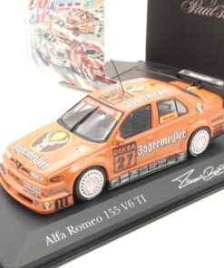 Minichamps 1:43 Alfa Romeo 155 V6 TI DTM M. Bartels #27 Jägermeist in OVP RA9489