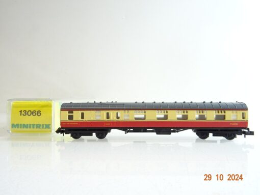 Minitrix N 13066 Personenwagen mit Gepäckabt. der BR in OVP PR3612