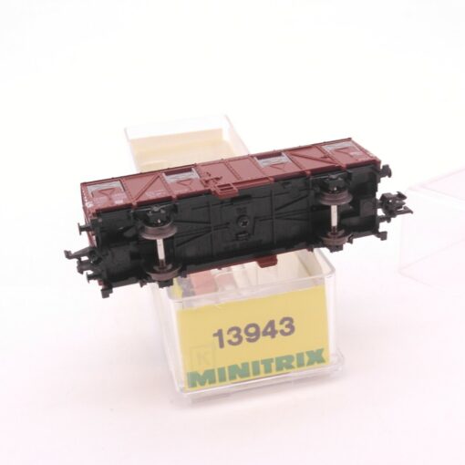 Minitrix N 13943 gedeckter Güterwagen der DB in OVP RT5871 – Bild 3