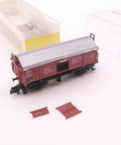 Minitrix N 13945 Hubschiebedachwagen der DB in OVP RT5878