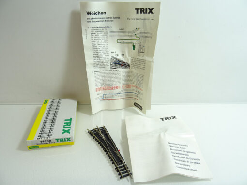 Minitrix N 14938 Weiche links R4 15° Neu in OVP CK1985