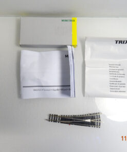 Minitrix N 14938 Weiche links R4 15° Neu in OVP CK3383