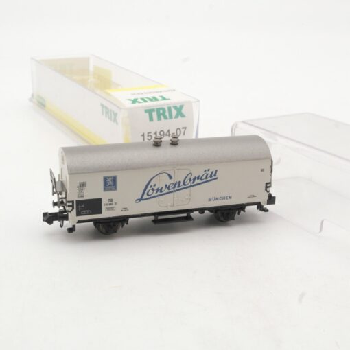 Minitrix N 15194-07 Kühlwagen Bierwagen Löwenbräu der DB in OVP QR7892 – Bild 3