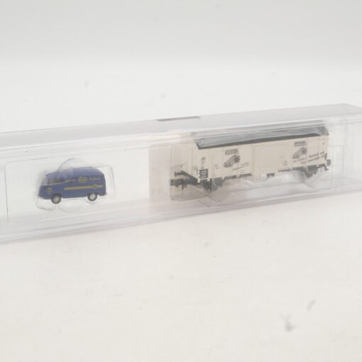 Minitrix N 153371 gedeckter Güterwagen adidas der DB in OVP QR3327 – Bild 4
