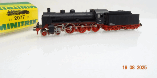 Minitrix N 51 2077 00 Dampflok BR 17 212 der DR in OVP JL2395