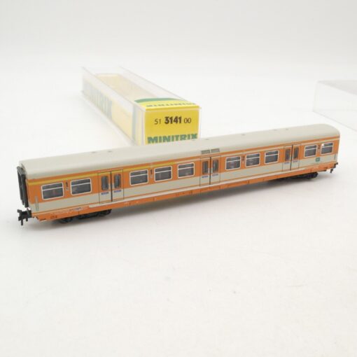 Minitrix N 51 3141 00 Personenwagen 1./2.Klasse der DB in OVP RG8678