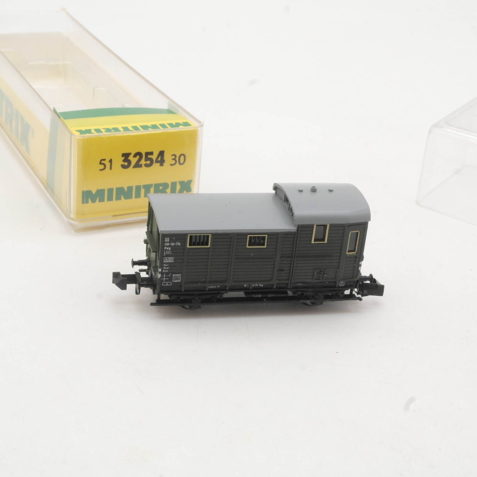 Minitrix N 51 3254 30 Güterzugbegleitwagen der DRG in OVP RR5338 – Bild 3