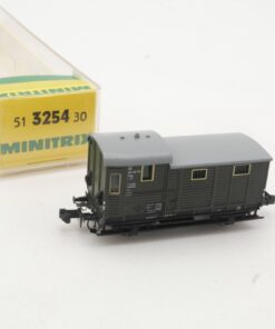 Minitrix N 51 3254 30 Güterzugbegleitwagen der DRG in OVP RR5338