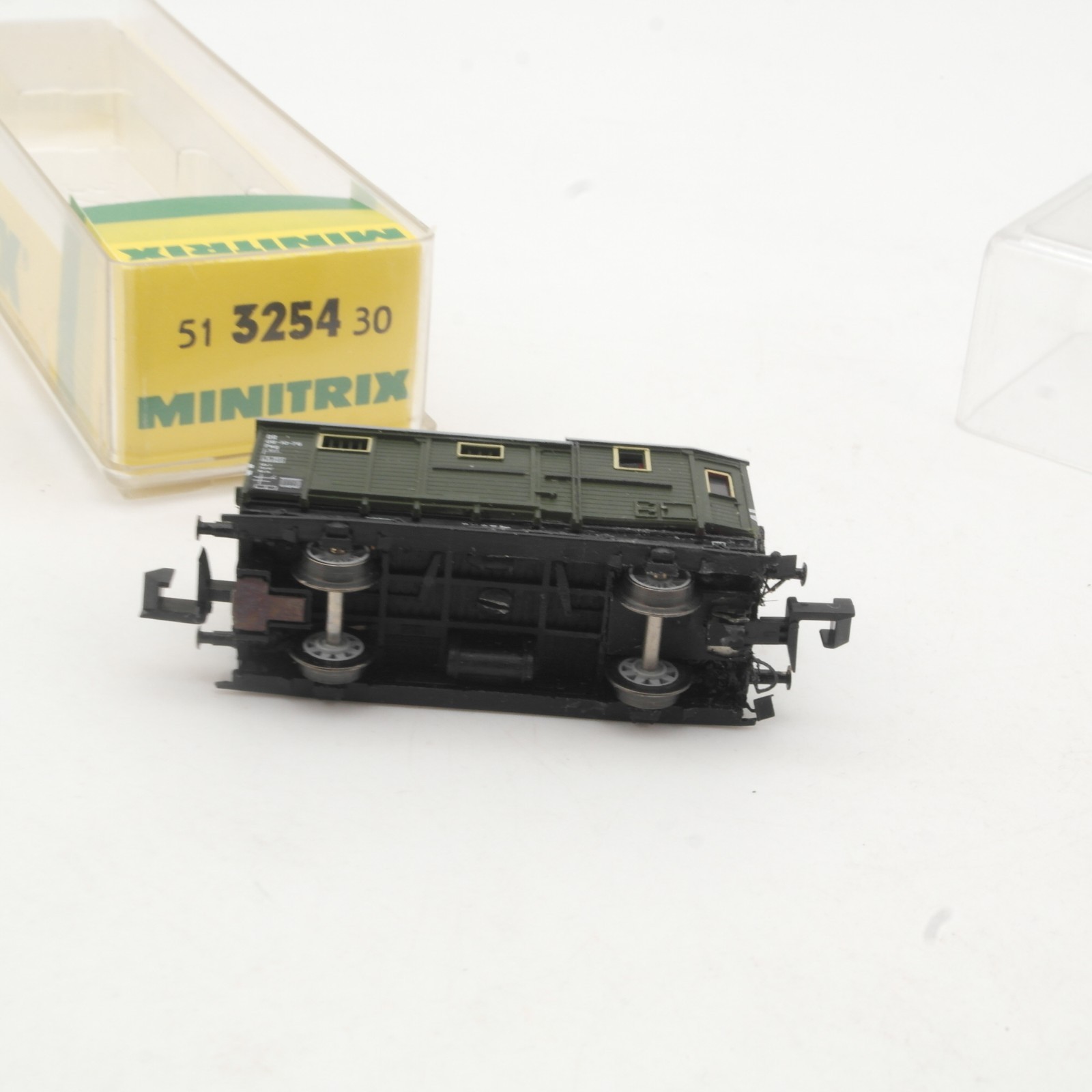 Minitrix N 51 3254 30 Güterzugbegleitwagen der DRG in OVP RR5338 – Bild 4