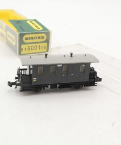 Minitrix N 51300100 Gepäckwagen mit Postabteil in OVP RR3001