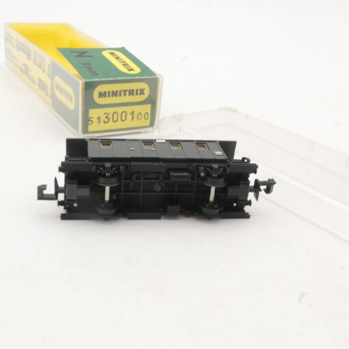 Minitrix N 51300100 Gepäckwagen mit Postabteil in OVP RR3001 – Bild 4