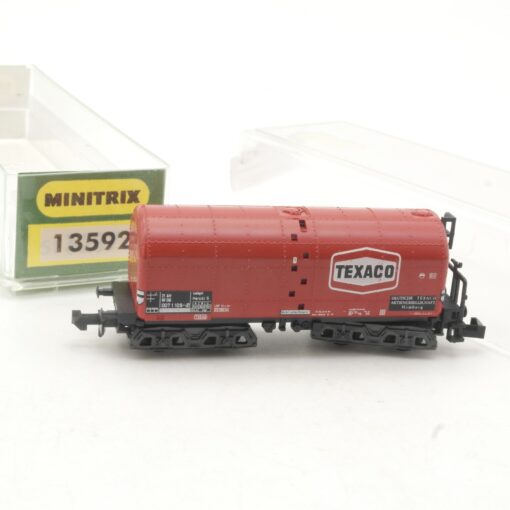 Minitrix N 513592 Heizöl-Transportwagen Texaco in OVP RR3027 – Bild 3
