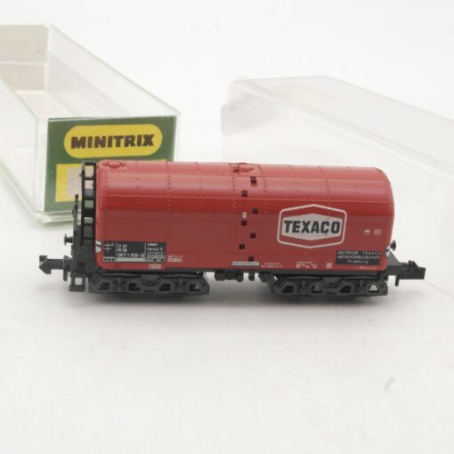 Minitrix N 513592 Heizöl-Transportwagen Texaco in OVP RR3027