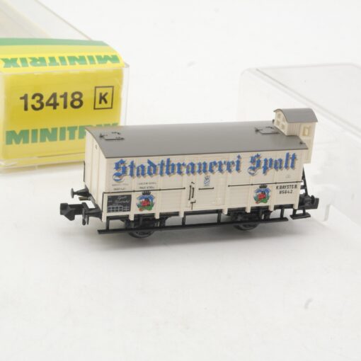 Minitrix N Bierwagen Stadtbrauerei Spalt in EVP RR3566 – Bild 3