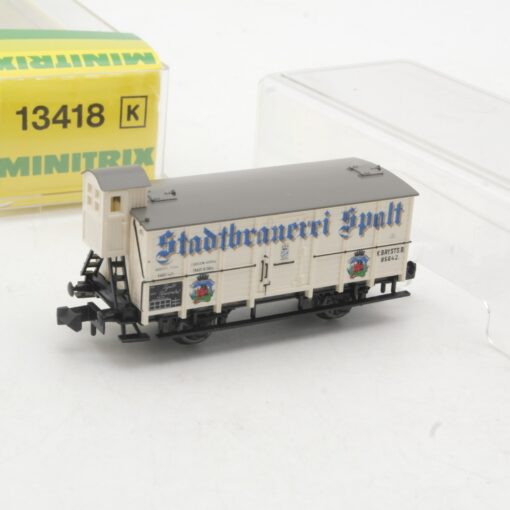 Minitrix N Bierwagen Stadtbrauerei Spalt in EVP RR3566