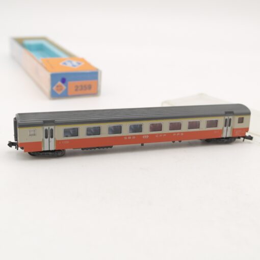 Minitrix N Personenwagen 1. Klasse der SBB CFF FFS in EVP RR2252 – Bild 3